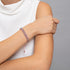Liens Kismet | Bracelet Pantone | Argent | Espoir